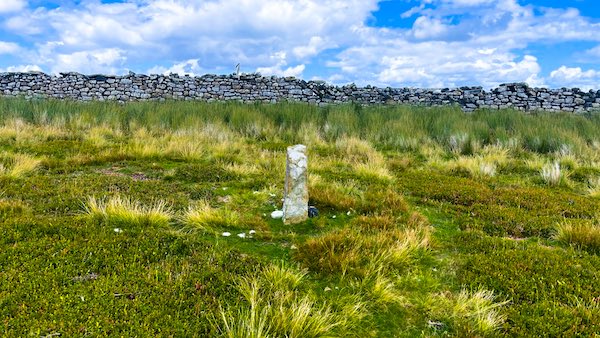 Boundary Stone opposite Greenhow Plantation